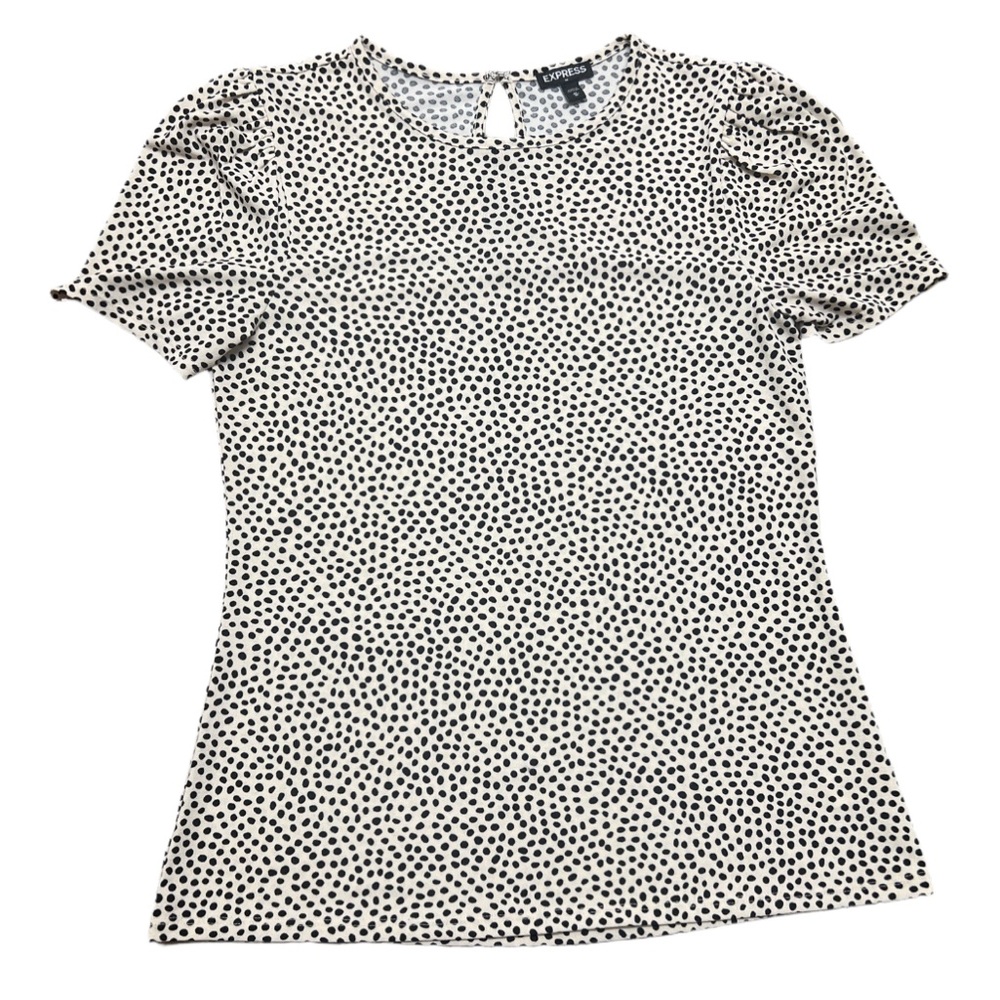 Express Women’s Polka Dot Blouse 
Size: Medium